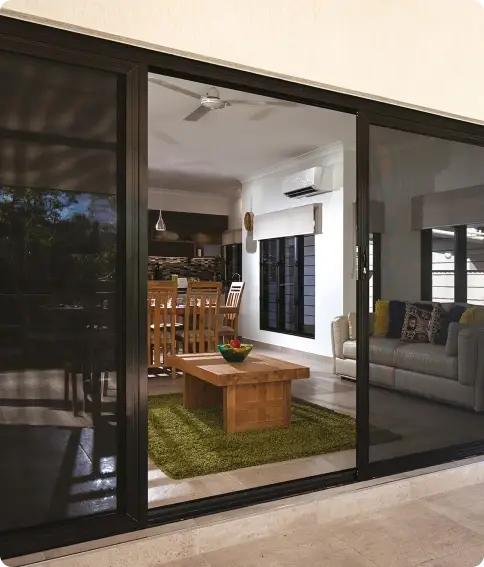 Security screen door on a Northern Rivers home