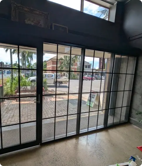 Commercial glazing and shopfront installation